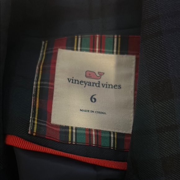 Vineyard Vines Blue Blazer Tailored Suit Jacket - Picture 6 of 12